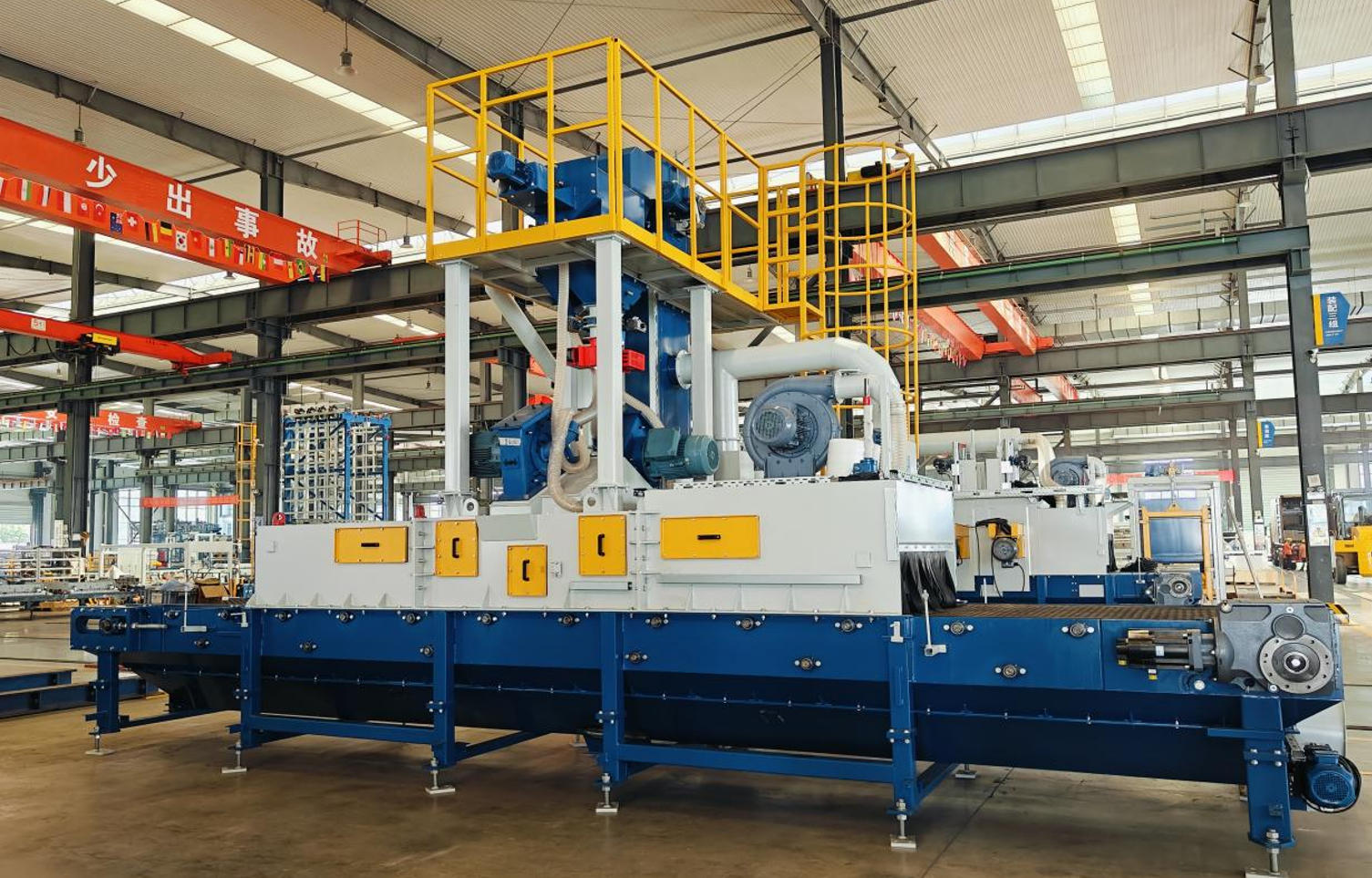 Thepa ea Quangong's Second Processing Equipment e Feta Ntlafatso e Feletseng ho Matlafatsa Tlhahiso e Tloaelehileng ea Block